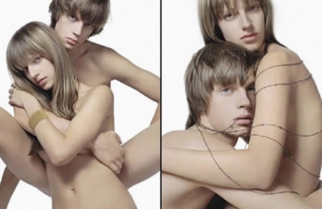 Fashion campaign images from Rob Sand's modeling stint in Europe.